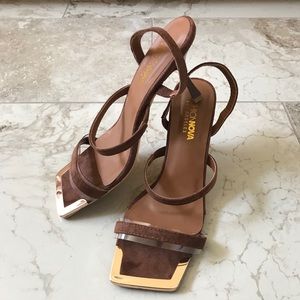 Super Cute Brand New Brown Heels 2”